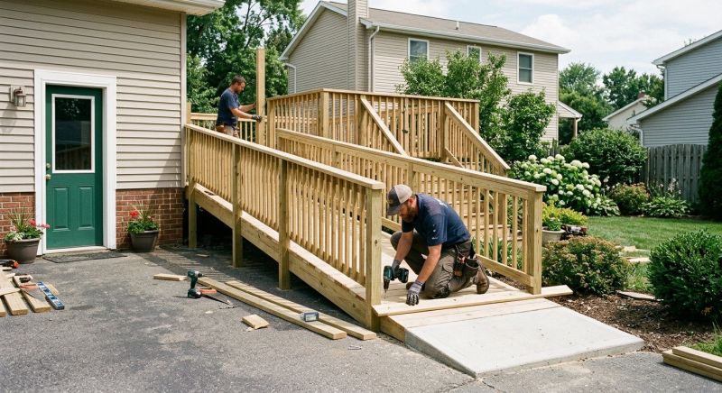 Accessible Ramp Construction in Conroe, TX