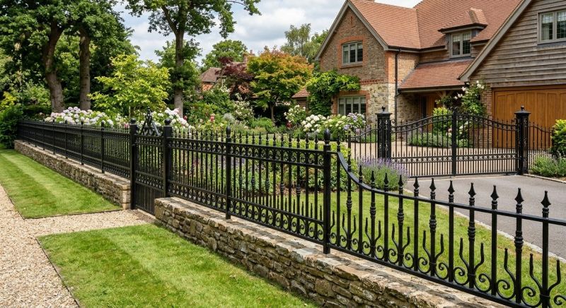 Cast Iron Fence Installation in Alpharetta, GA