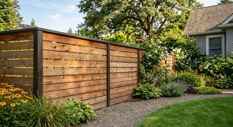 Cedar Fencing Installation in Pearland, TX