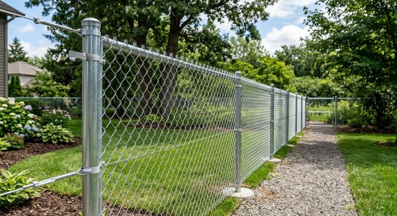 Chain Link Fence Replacement in Roseville, CA