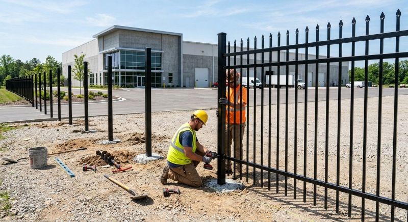 Commercial Fence Construction in Littleton, CO