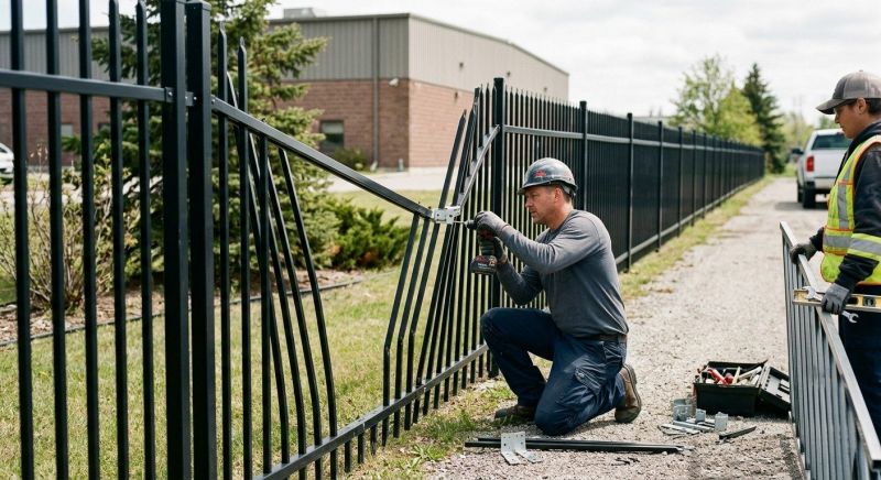 Commercial Fence Installation in Littleton, CO