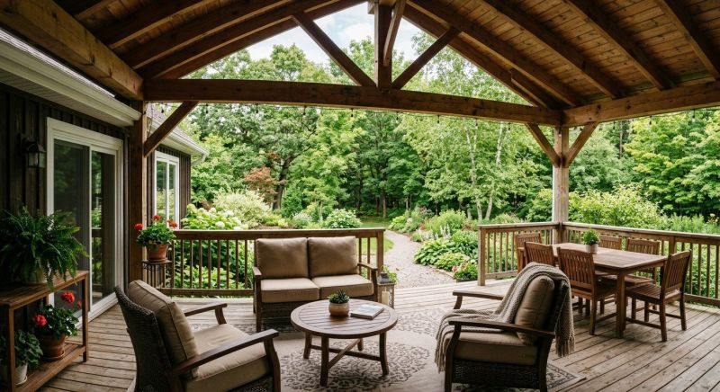 Covered Deck Installation in Seattle, WA