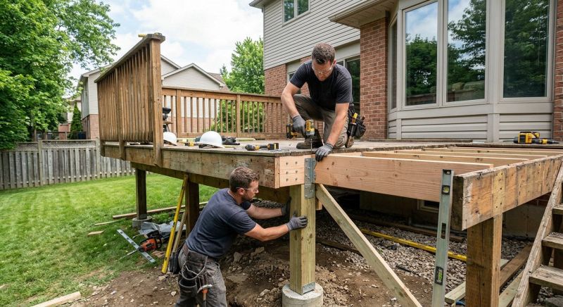 Deck Reinforcement Service in Redmond, WA