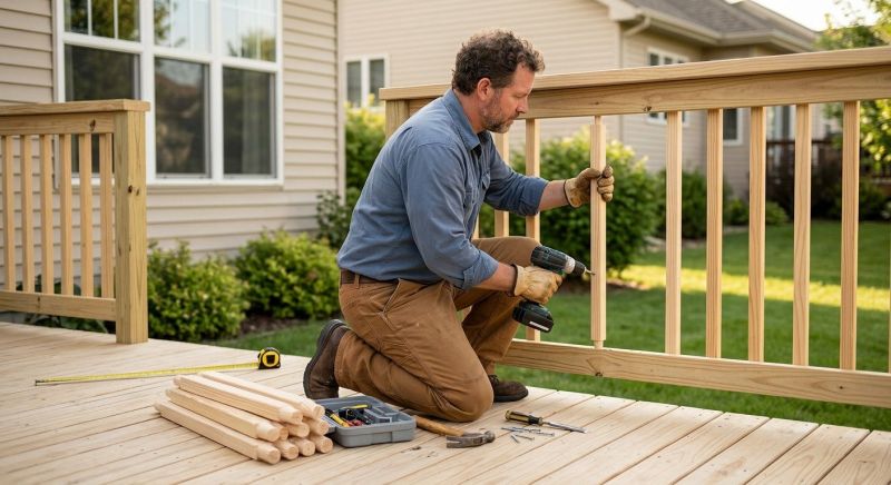 Deck Spindle Repair in Redmond, WA