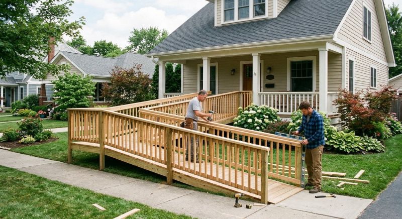 Mobility Ramp Installation in Wilmington, NC