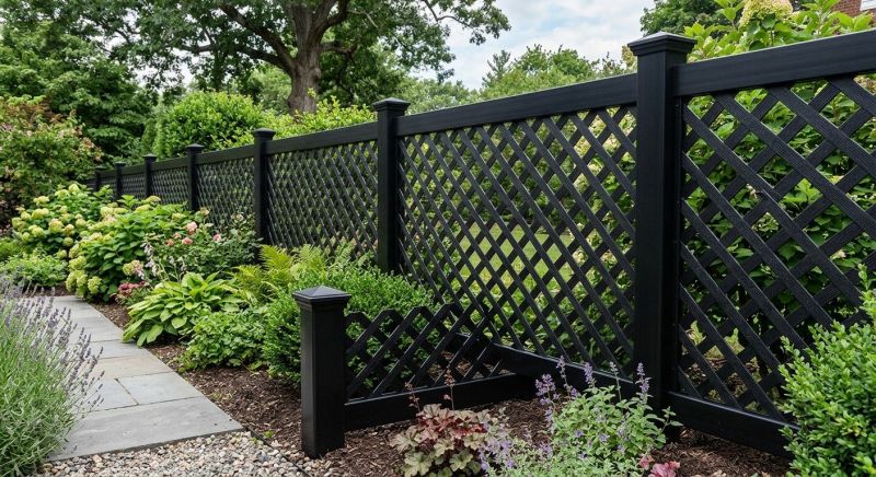 Pvc Lattice Fence Installation in South Houston, TX