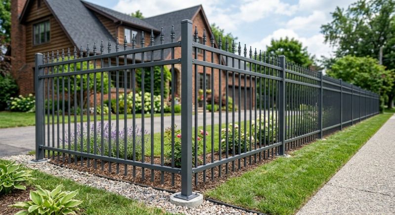 Steel Fence Installation in Grand Rapids, MI