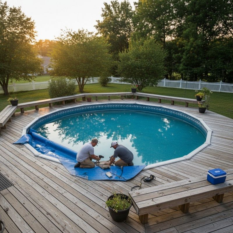 Pool Deck Construction