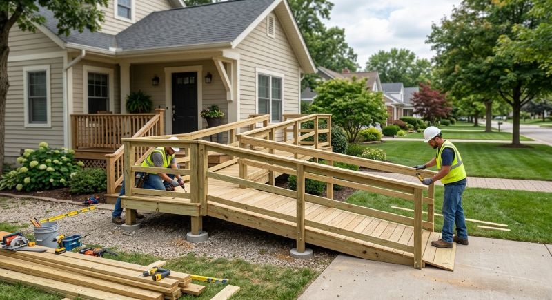 Accessible Ramp Construction in Kansas City, KS