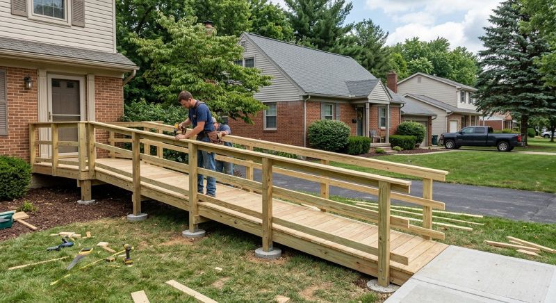 Accessible Ramp Construction in Conroe, TX