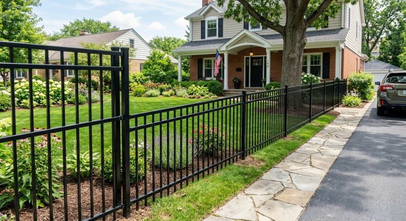 Aluminum Fence Installation in Pearland, TX