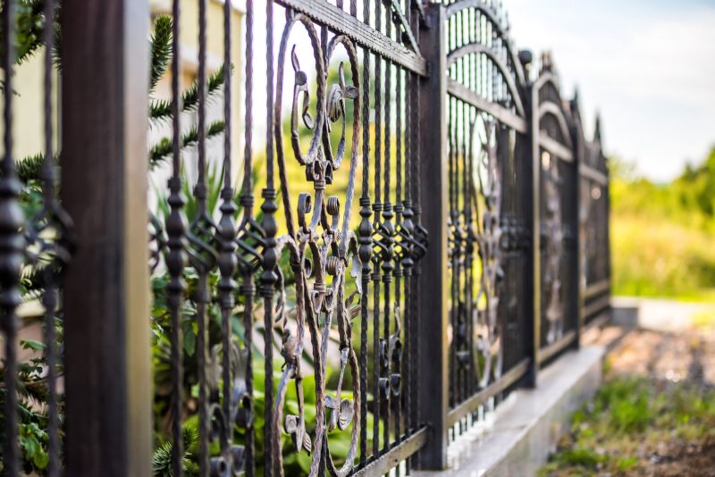 Black Iron Fence Installation in Alpharetta, GA