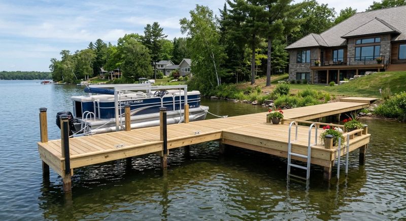 Boat Dock Installation in Overland Park, KS