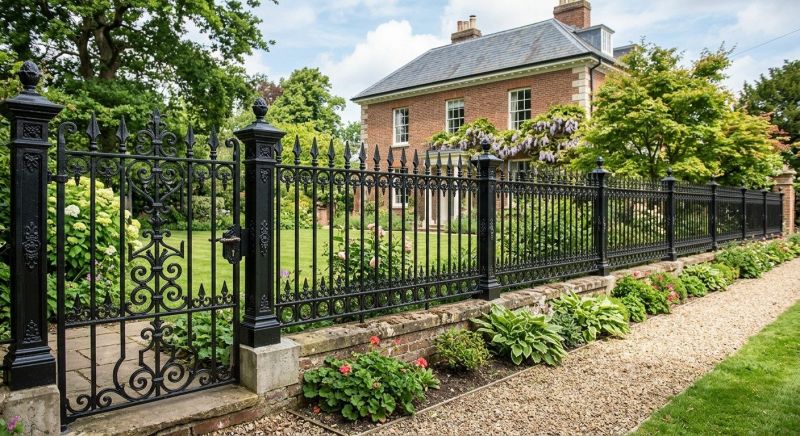 Cast Iron Fence Installation in Alpharetta, GA