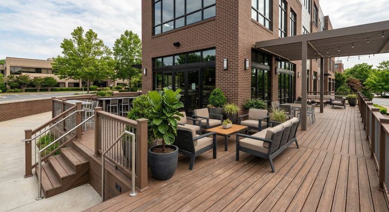 Cedar Deck Installation in Redmond, WA