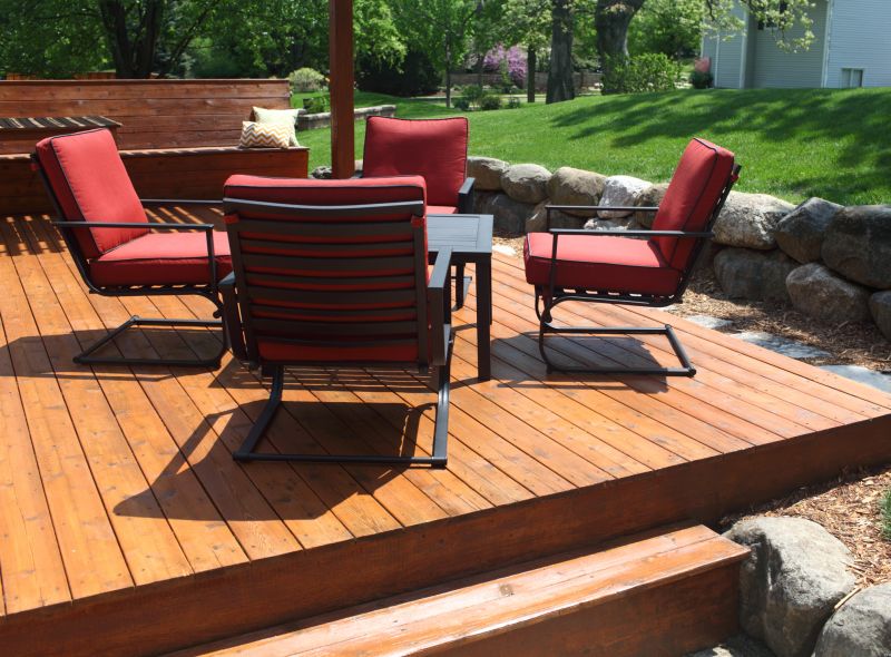 Cedar Deck Installation in Worcester, MA