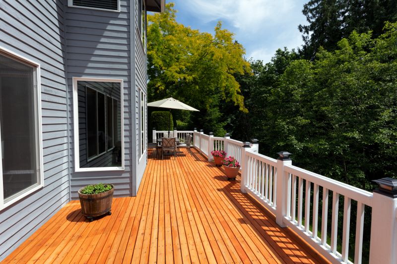Cedar Deck Installation in Boston, MA