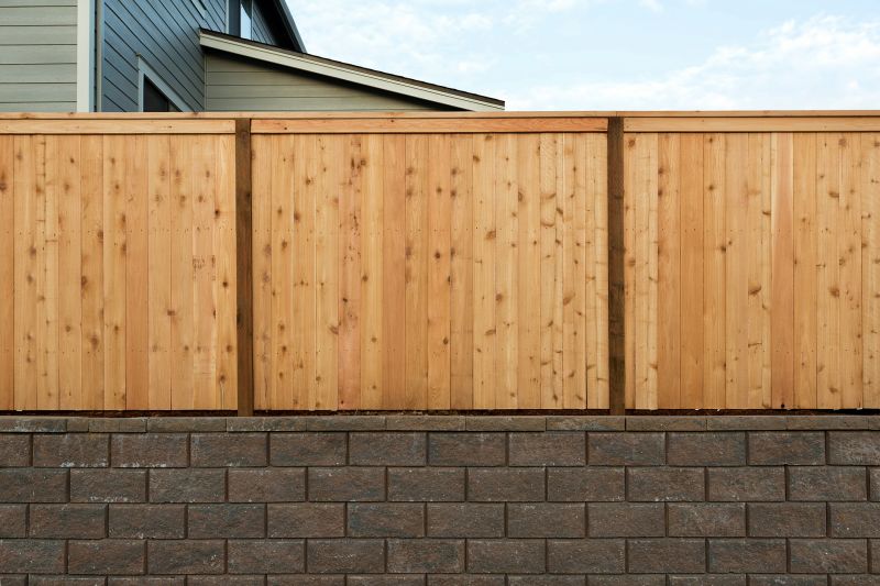 Cedar Fence Replacement in Roseville, CA