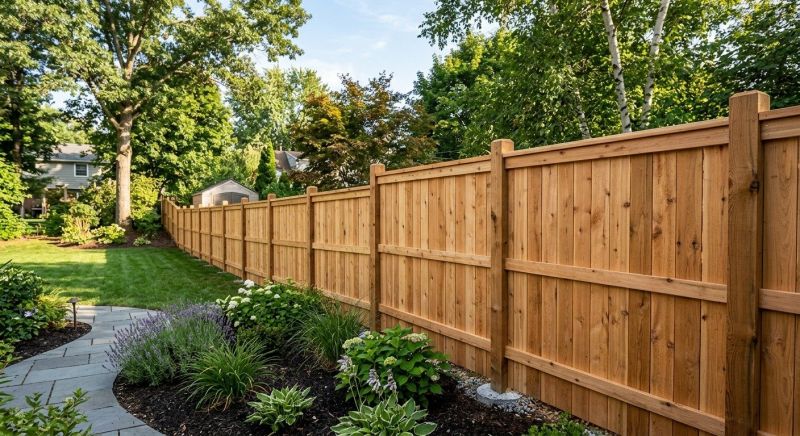 Cedar Fencing Installation in Pearland, TX