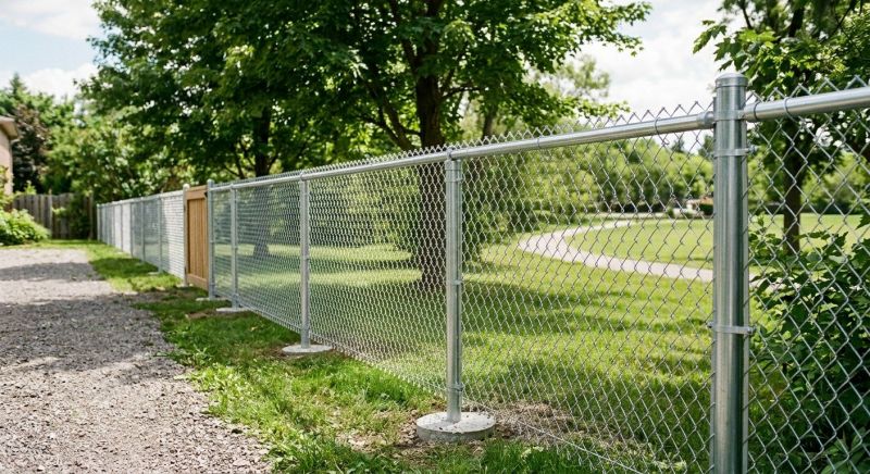 Chain Link Fence Replacement in Pearland, TX
