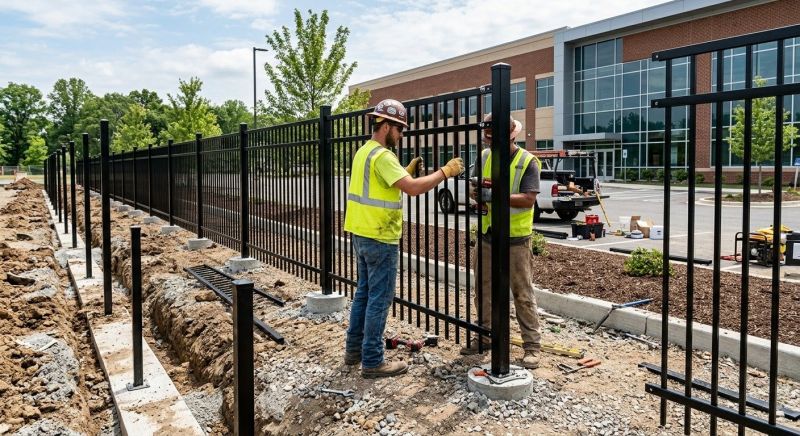 Commercial Fence Construction in Littleton, CO