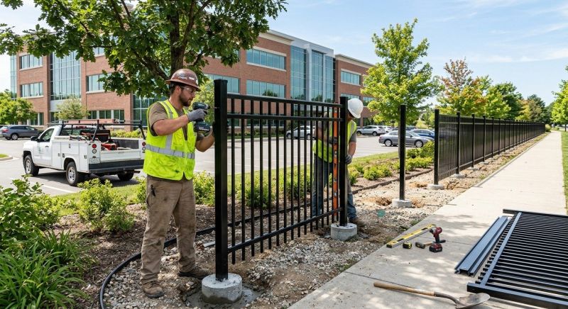 Commercial Fence Installation in Littleton, CO