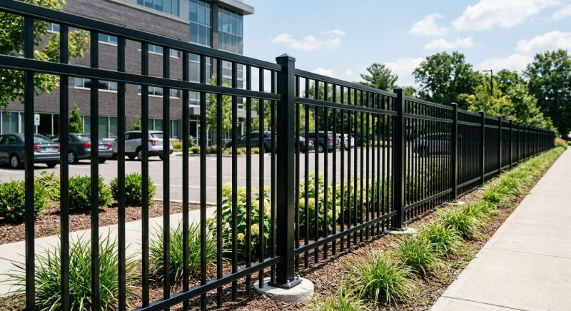 Commercial Metal Fence Service in Littleton, CO