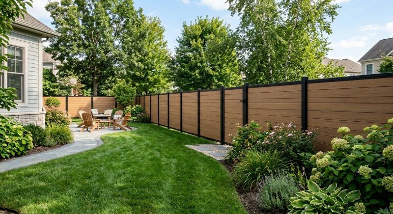 Composite Fence Installation in Alpharetta, GA