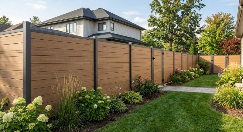 Composite Fence Installation in Wilmington, NC