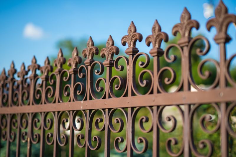 Custom Iron Fence Installation in Alpharetta, GA