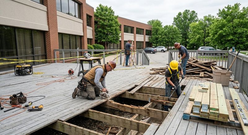 Deck Board Replacement in Redmond, WA