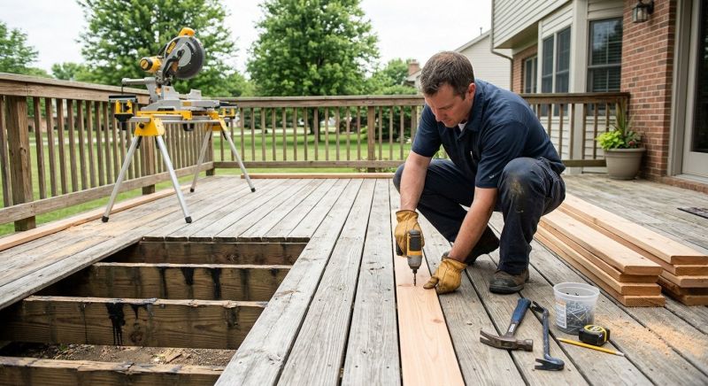 Deck Floor Repair in Redmond, WA