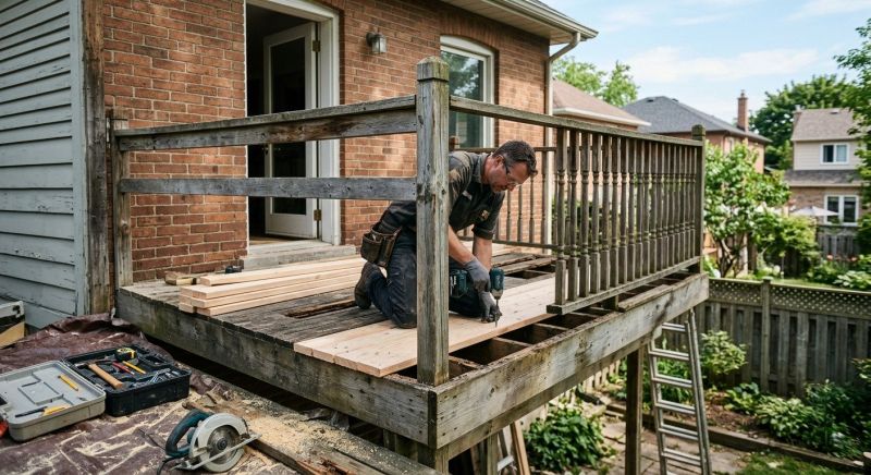 Deck Lattice Repair in Redmond, WA