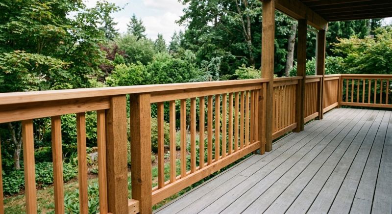 Deck Railing Replacement in Redmond, WA