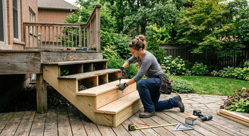 Deck Stairs Repair in Seattle, WA