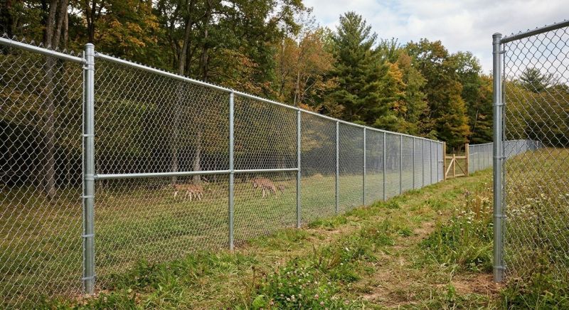 Deer Fence Installation in Roseville, CA