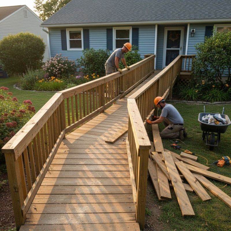 Disability Ramp Installation in Conroe, TX