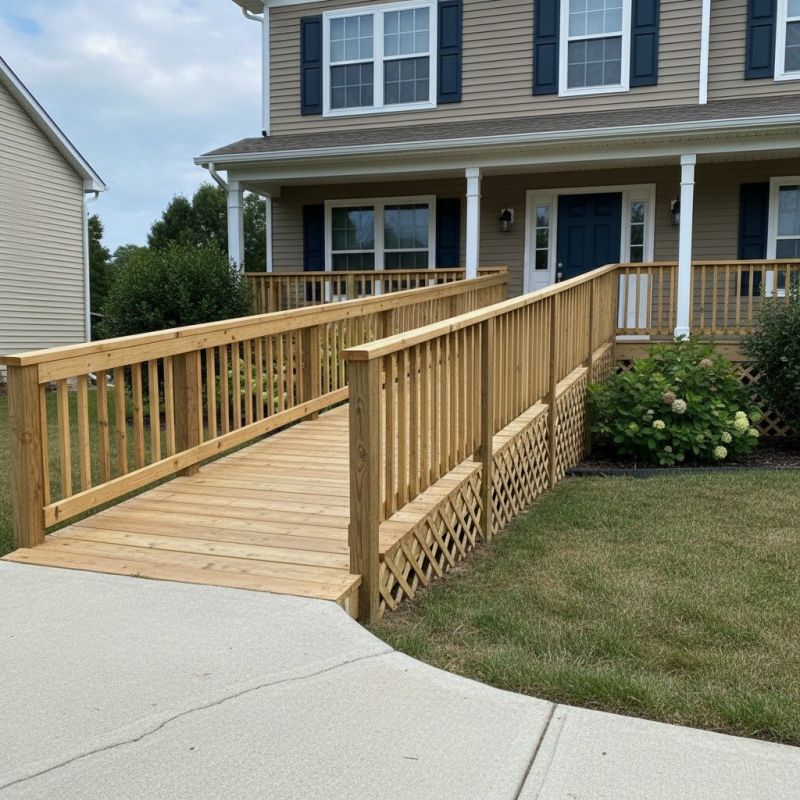 Disability Ramp Installation in Conroe, TX