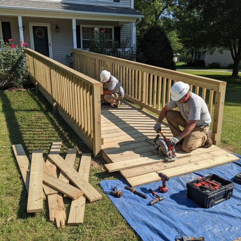 Disability Ramp Installation in Conroe, TX