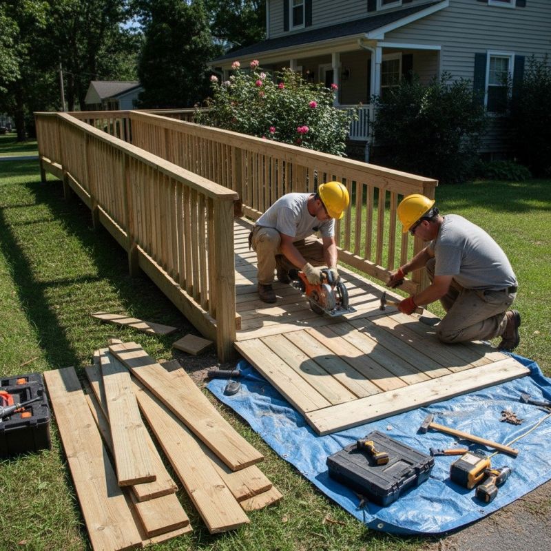 Disability Ramp Installation in Kansas City, KS