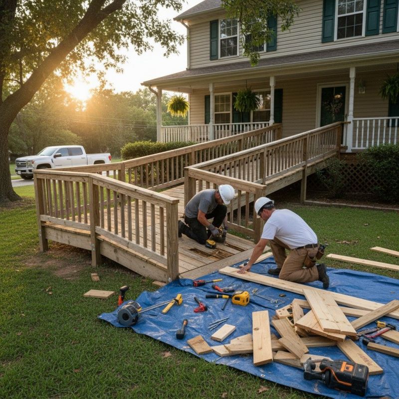 Disability Ramp Installation in Kansas City, KS