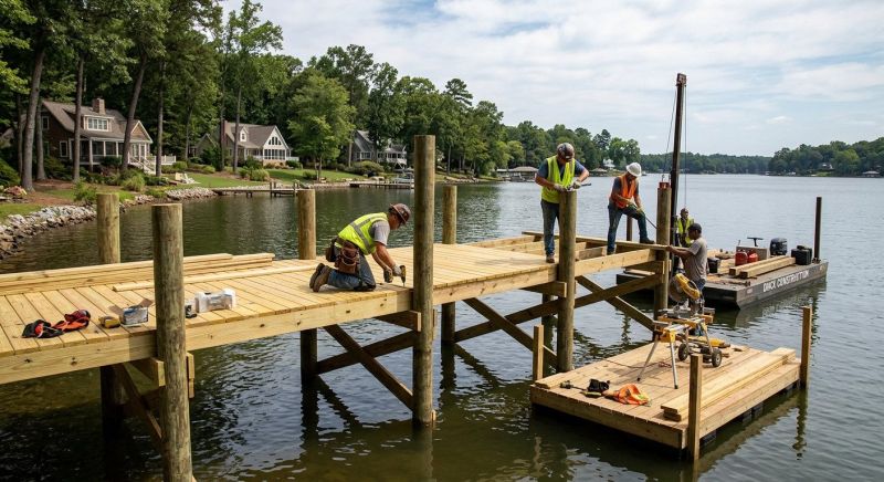 Dock Construction in Olathe, KS