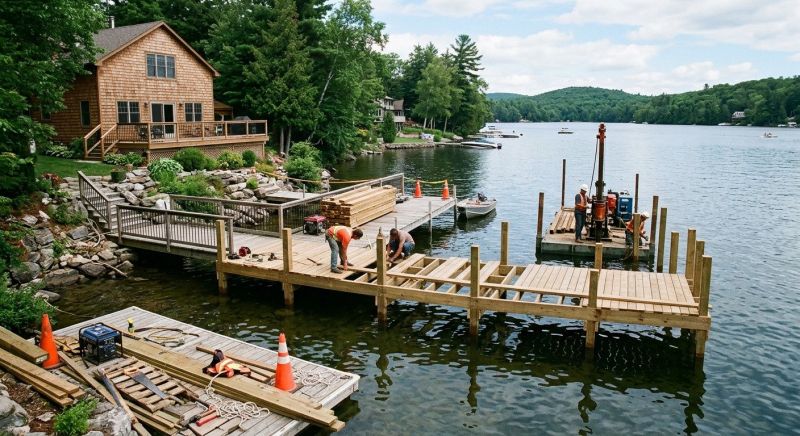 Dock Construction in Olathe, KS
