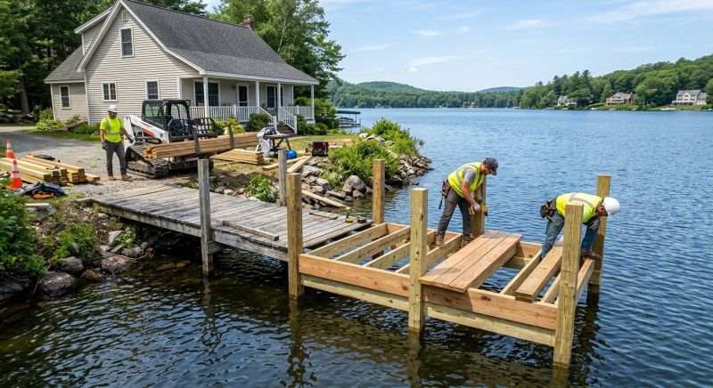 Dock Construction in Alpharetta, GA