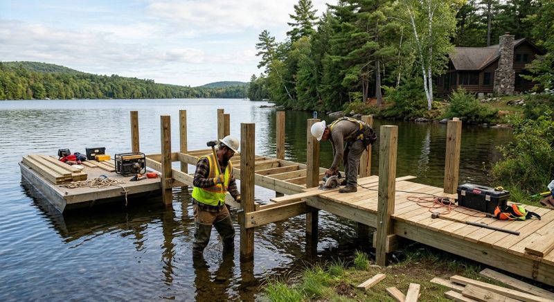 Dock Construction in Alpharetta, GA