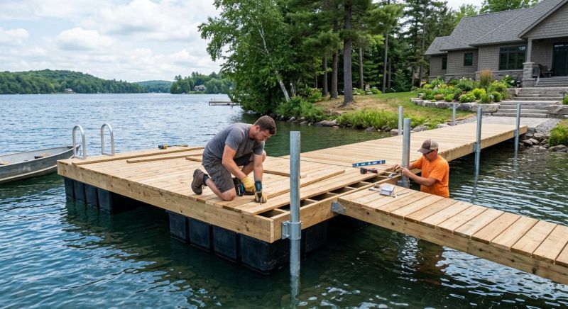 Dock Enlargement in Overland Park, KS