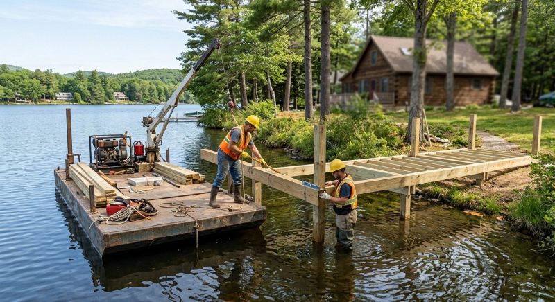Dock Installation in Alpharetta, GA