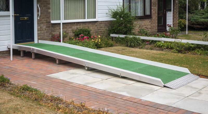 Entrance Ramp Installation in Conroe, TX