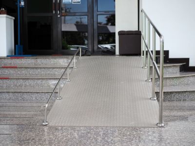 Entrance Ramp Installation in Conroe, TX